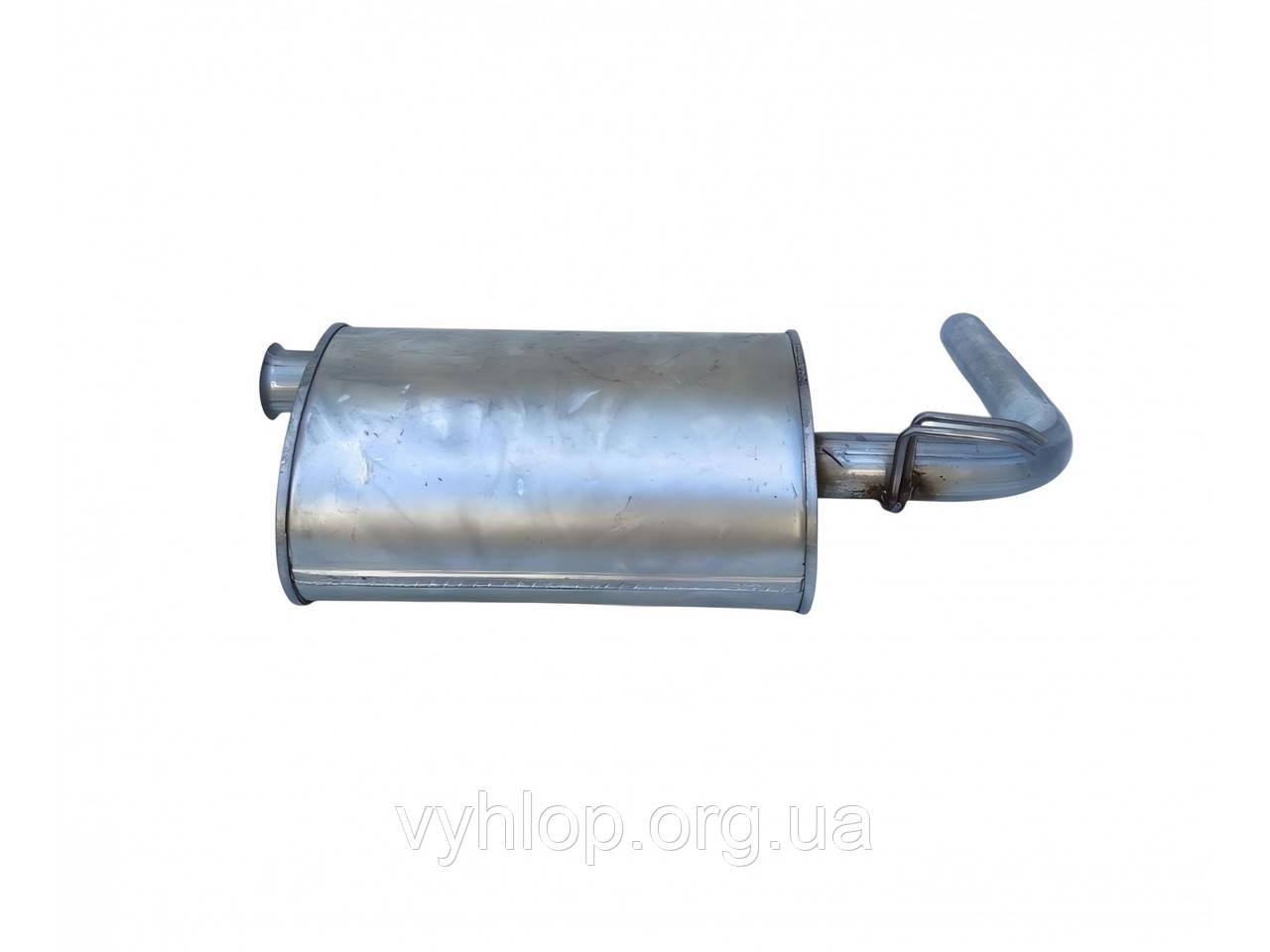 Глушник Рено Трафік (Renault Trafic) 1.9 D; 2.1 D; 2.5 D 94- (21.252) Polmostrow алюминизированный