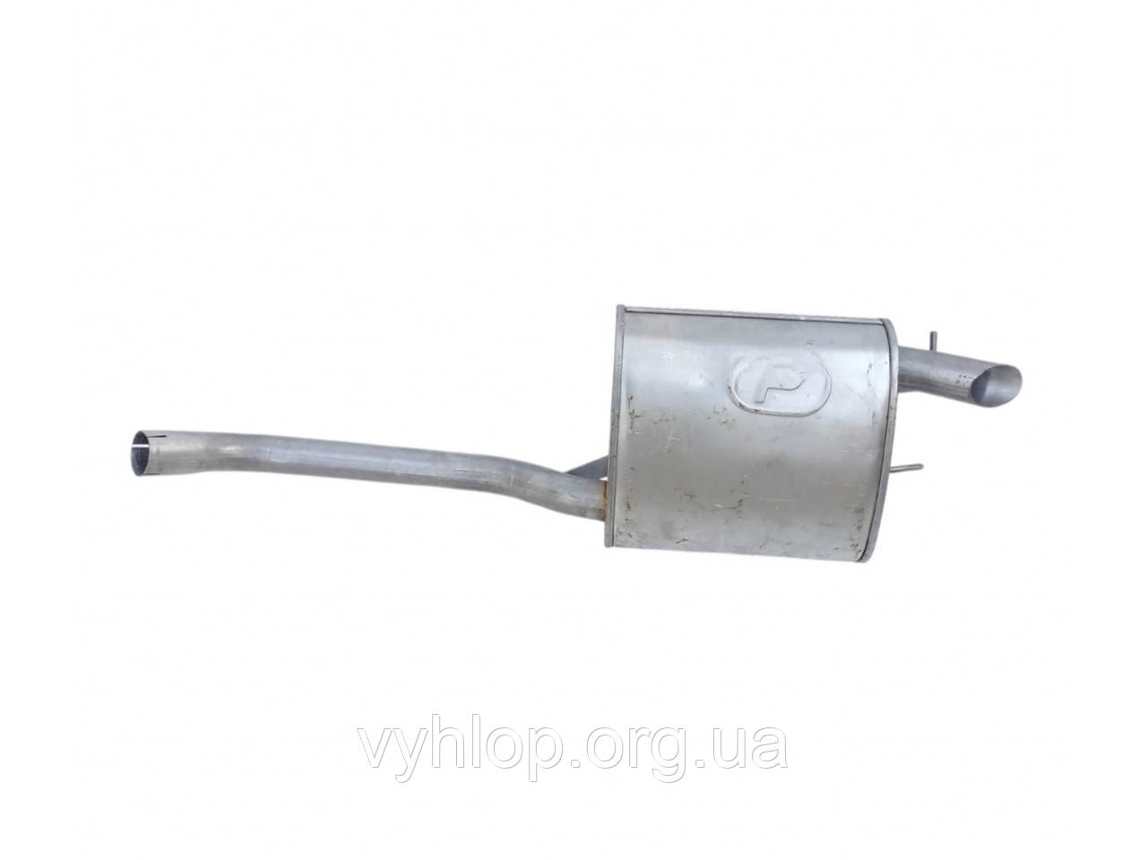 Глушник Рено Шафран (Renault Safrane) 2.0 i 16V; 2.4 i 20V 96- (21.285) Polmostrow алюминизированный