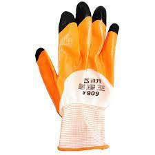 Робочі рукавички з покриттям N513A Orange Лучшая цена