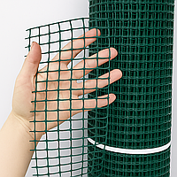 Сітка пластикова. Комірка 20х20 мм, рул. 1 м х 20 м. (Пластиковий).