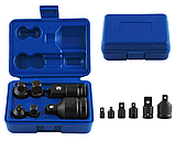 Набір перехідників ударних 1/2″ 1/4″ 3/8″ 3/4″ CR-MO 6 од. Vorfal V08040, фото 3
