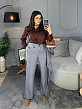 Штани стильні оригінального крою (54-56) 9662, фото 6