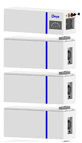 Комплект DEYE AI-W5.1 LiFePO4 51.2v 300AH, 15,36кВт⋅год
