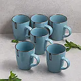 Сервіз Ardesto Bagheria 30 предметів WGC Misty Blue, фото 6