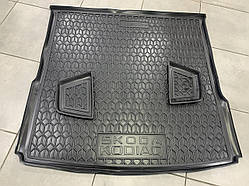 Килимок у багажник Skoda Kodiaq II (2024-) 5 місць (Avto-Gumm) пластик + гума