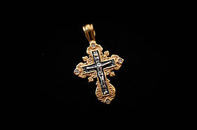 Срібний хрест  925 проби Кр146п