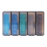 Набір абразивних губок для тонкого шліфування 1000-2500 грит, 30 шт, для дерева, металу, пластику