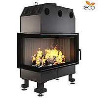 Камінна топка кутова SAVEN Energy 85х50х47L Black (17,0 kW) ECO
