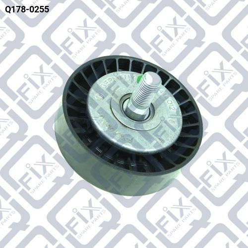 Ролик натягувача ременя генератора Q-FIX Q178-0255, Mitsubishi Outlander II 3.0 2006-2012 OEM 1341A012