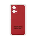 Чохол Soft Silicone Case Full для Motorola G24 Power (Red), фото 2