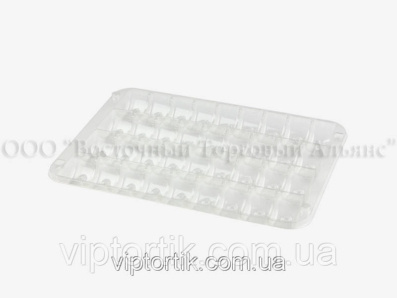 Паковання для печива макаронів — 36 комірок — без кришки, фото 1