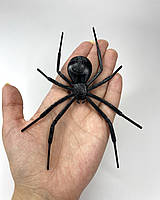 Декор Finding Павук гумовий хеллоувін Чорний 14 см х 10 см х 1.7 см