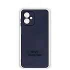 Чохол Soft Silicone Case Full для Motorola G14 (Dark Blue), фото 3