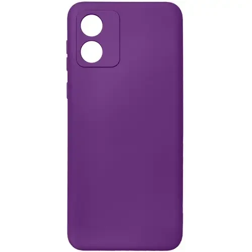 Чохол Soft Silicone Case Full для Motorola E13 (Фіолетовий), фото 1