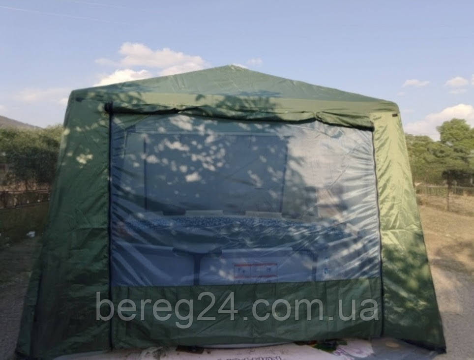 Тент шатер з москітною сіткою, стінками, юбкою Lanyu 1628 D 3.20 х 3.20 х 2.45 см