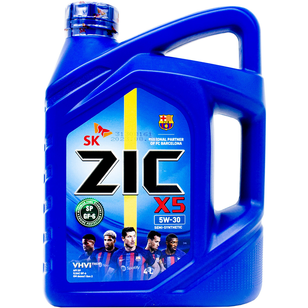 ZIC X5 5W-30, 4 л (162621) моторна олива, фото 1
