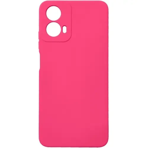 Силіконовий чохол Soft Silicone Case для Motorola G34 (малиновий), фото 1