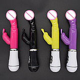 Вібратор Jack Rabbit TPE на батарейках, фото 3