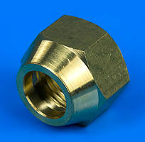 Муфта латунна для трубки 1/2" (12,7 мм) до кондиціонера