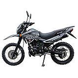 Мотоцикл Spark SP200D-4 (Заводське паковання) (Синій з чорним), фото 4