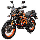 Мотоцикл Spark SP300T-1 (заводське паковання) (Сірий з жовтогарячим), фото 3