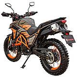 Мотоцикл Spark SP300T-1 (заводське паковання) (Сірий з жовтогарячим), фото 5