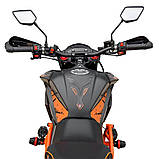 Мотоцикл Spark SP300T-1 (заводське паковання) (Сірий з жовтогарячим), фото 7