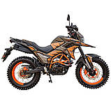 Мотоцикл Spark SP300T-1 (заводське паковання) (Сірий з жовтогарячим), фото 9