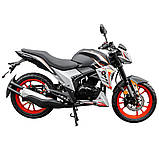 Мотоцикл Spark SP250R-35 (Заводське паковання) (Чорний з червоним), фото 3
