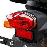 Мотоцикл Spark SP125C-2AMW (заводське паковання) Без кофра (Червоний), фото 6