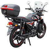 Мотоцикл Spark SP125C-2AMW (заводське паковання) Без кофра (Червоний), фото 9