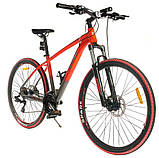 Велосипед SPARK LOT100 27.5-AL-17-AML-HDD (Червоний/RED), фото 4