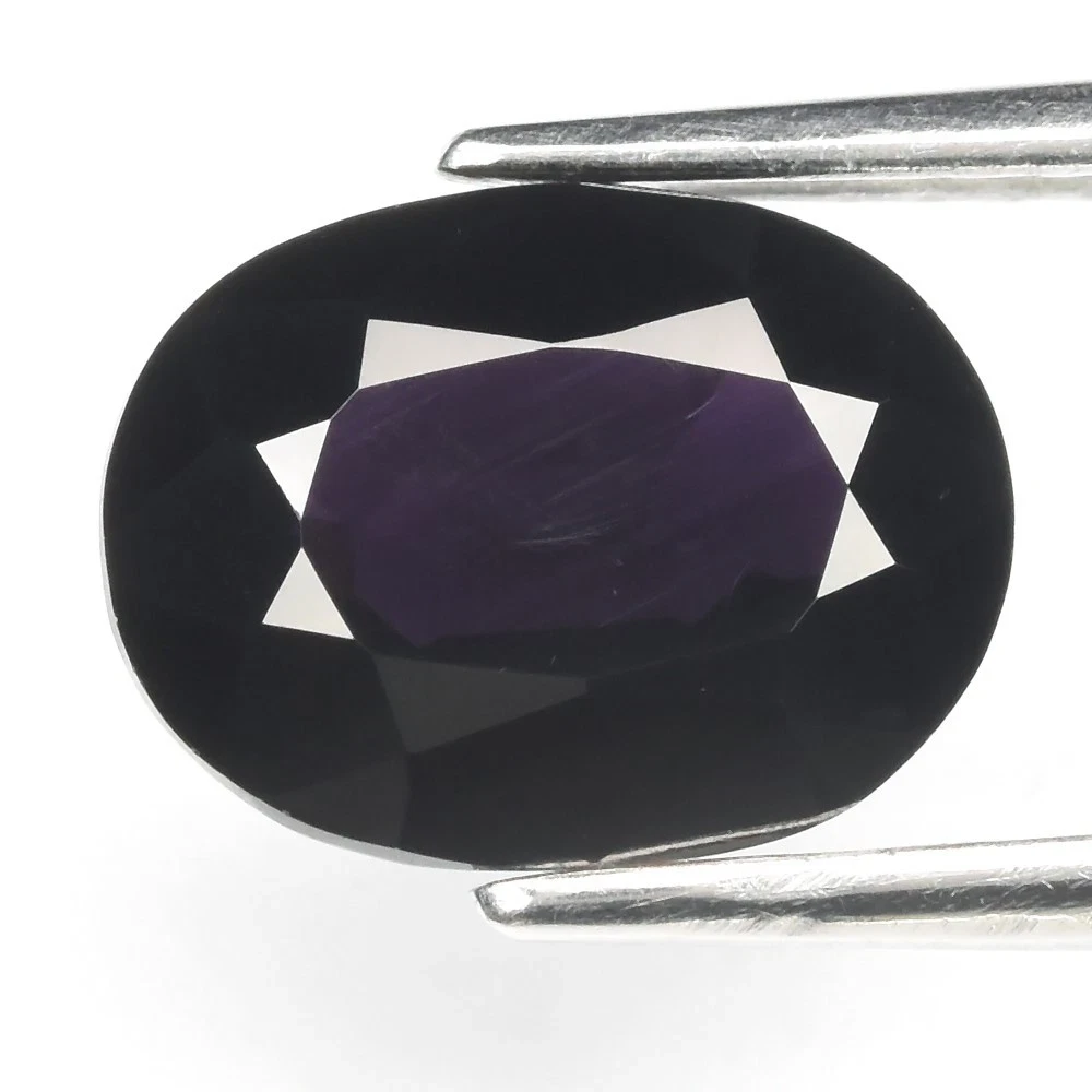 2.22 кт. Природний темно-фіолетовий шпінель