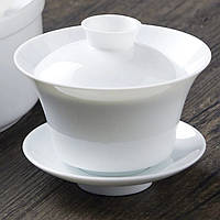 Гайвань порцелянова біла 130 мл