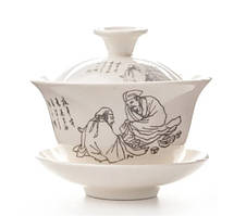 Гайвань традиційна порцелянова кунг-фу 120 мл чайні бесіди