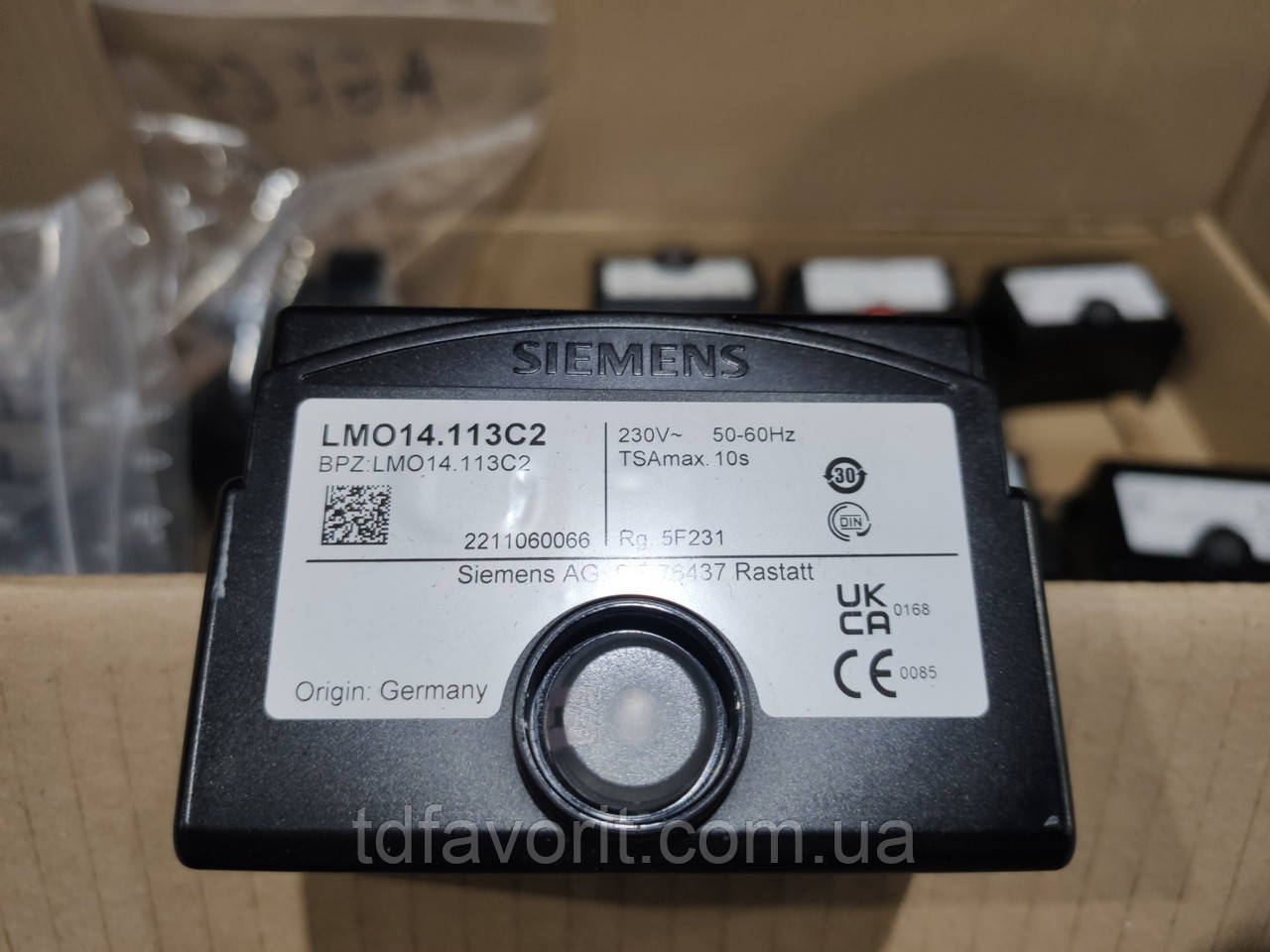 Топковий автомат горіння Siemens LMO 14.113 C2, фото 1