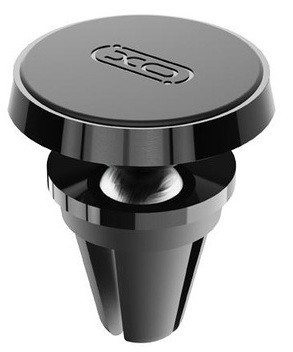 Автотримач XO C55B Air Vent Car Holder Round Magnetic Black, фото 1