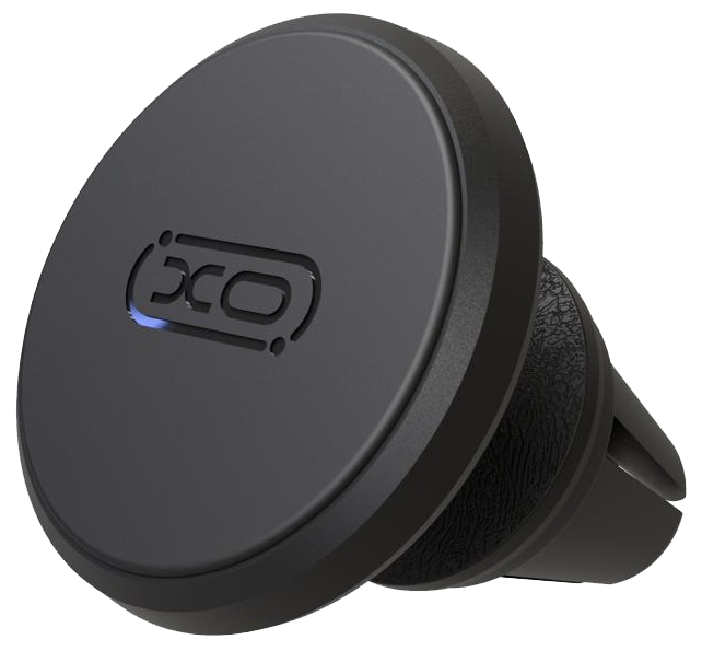 Автотримач XO C96B Air Vent Car Holder Round Magnetic Black, фото 1