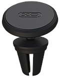 Автотримач XO C96B Air Vent Car Holder Round Magnetic Black, фото 2