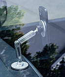 Автотримач XO C148 Universal Magnetic metal 360° rotating Holder Silver, фото 6
