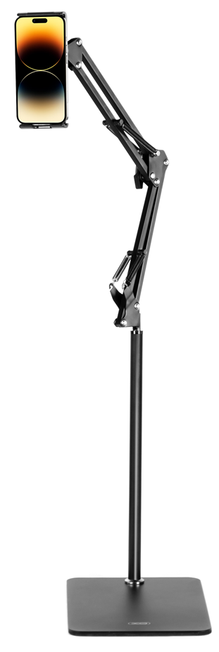 Універсальна підставка для телефону/планшету XO C137 Black, фото 1