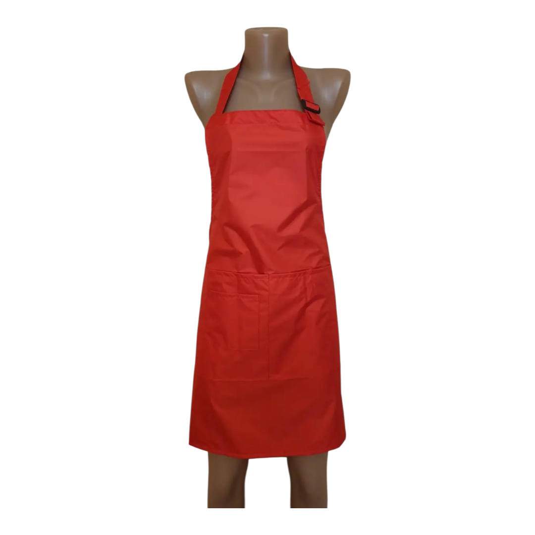 Фартух професійний PROFLINE CLASSIC 60х75 см червоний для перукаря та майстра манікюру (Плащівка). Арт КФК6075, фото 1