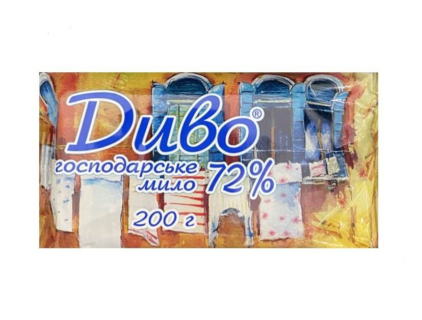 Господарське мило Диво 72% 200 гр, фото 1