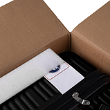 Дорожній набір туристичних валіз комплект 3 штуки чорнийTrizand 26661 Польща, фото 10