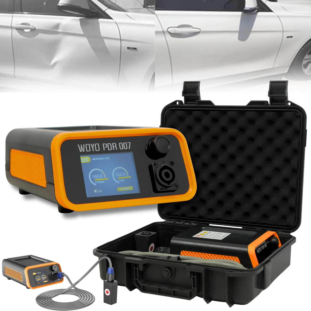 Індукційний нагрівач Woyo PDR-007 індуктор видалення вм'ятин, фото 1