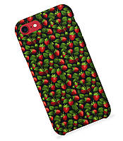 Чохол принт iPhone SE (2020) полуниця