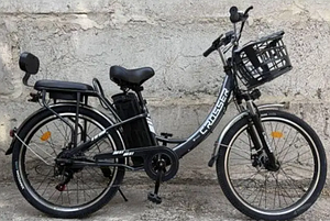 Електровелосипед Crosser 500W 48V/20Ah літієва, шини 26"