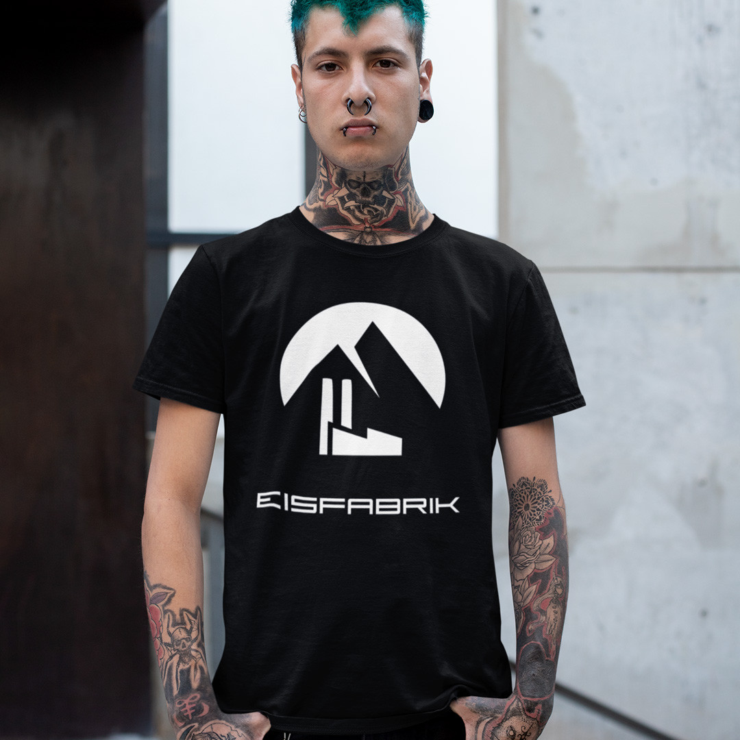 Футболка унісекс Eisfabrik (Logo) 4XL чорний, фото 1