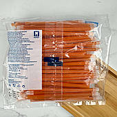 Слиновідсмоктувач пластиковий Ampri Med Comfort (помаранчевий), 100 шт