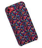 Чохол принт iPhone SE (2020) мозайка серця